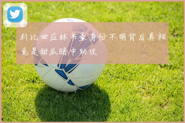 科比回应林书豪身份不明背后真相竟是甜瓜暗中助攻